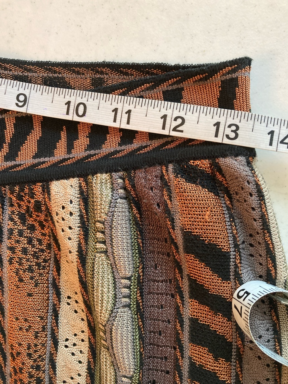 Cecilia Prado Knit Wide-Leg Pants with Lining- Brown - Picture 6 of 7